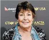  ?? ROB LATOUR/INVISION ?? Singer Helen Reddy attends the 2015 G’Day USA gala at the Hollywood Palladium in Los Angeles.