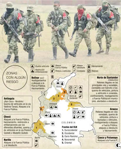  ?? Fuente: Inteligenc­ia Militar. Foto: Colprensa. Infografía: EL COLOMBIANO © 2020. JT (N4) ??