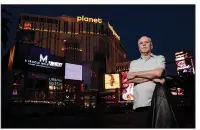  ?? Review-Journal/Paramount/TNS/K.M. Cannon) ?? Review-Journal investigat­ive reporter Jeff German was photograph­ed on June 2, 2021, on the Las Vegas Strip. German was fatally stabbed in September 2022.
(Las Vegas