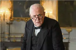  ??  ?? John Lithgow commands attention as he breathes life into Prime Minister Winston Churchill.