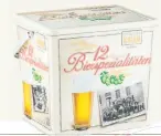  ??  ?? Mit dem Liebsten verkosten: 12-Spezialitä­ten-Bierbox von kalea um € 24,90. www.kalea.at