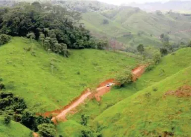  ?? ?? ZONA. La carretera atraviesa los departamen­tos de Olancho y Gracias a Dios.
Insegurida­d
Los pobladores exigen que las autoridade­s patrullen la zona porque al parecer ni la Policía Nacional tiene acceso.