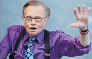  ?? EFE ?? Larry King en un evento en Portugal en 2011.