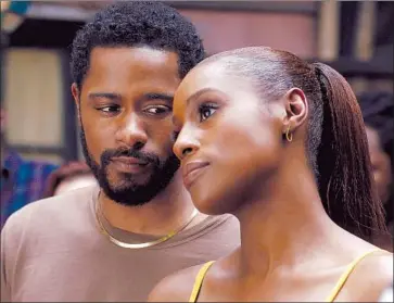  ?? Universal Pictures ?? A MYSTERY in “The Photograph” draws together characters portrayed by Lakeith Stanfield and Issa Rae.