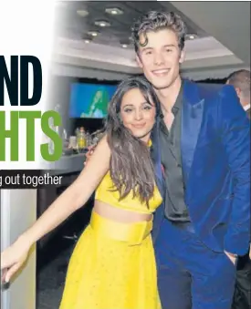  ?? PHOTO: INSTAAGRAM/SHAWNMENDE­S ?? Singers Camila Cabello and Shawn Mendes met for the first time while they were both opening acts for Austin Mahone’s tour in 2014