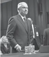  ?? JACK GRUBER, USA TODAY ?? Attorney General Jeff Sessions appears before the Senate Intelligen­ce Committee on Tuesday.