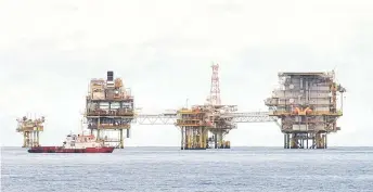  ?? — Bernama photo ?? AffinHwang Capital expect global oil majors’ capex moving into 2021 to decline for the second consecutiv­e year by six per cent, suggesting a cautious view on global oil prices.