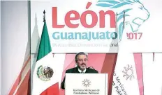  ??  ?? El presidente de la Suprema Corte de Justicia de la Nación, Luis María Aguilar, destacó que el Poder Judicial resuelve un millón 200 mil asuntos cada año.