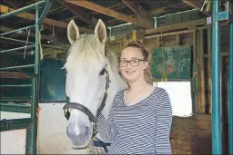  ?? COLIN CHISHOLM ?? For young equestrian Maddy Singer, horses are a huge part of her life - spending almost every day training, riding and bonding with her horse Brilliant.