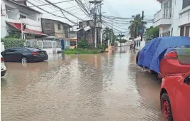  ?? DANIEL PARRA/AP ?? Hurricane Julia hit Nicaragua’s central Caribbean coast on Sunday after lashing Colombia’s San Andres island.