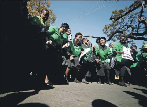  ?? Photo: Filippo Monteforte / AFP ?? Forgotten : Although the ANC’s gender policy is one of the best in South Africa, the recognitio­n of women’s role in the party has generally been limited to the 1956 Women’s March.