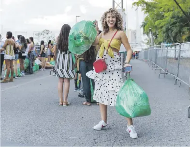  ?? archivo ?? En el pasado, el Green Fest ha conformado una de las iniciativa­s de Garnier para incentivar el reciclaje y la protección del ambiente.