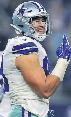  ?? TOM PENNINGTON / GETTY IMAGES ?? Defensive lineman Tyrone Crawford of the Dallas Cowboys, who hails from Windsor, Ont., is one of 13 Canadians plying their trade in the NFL.