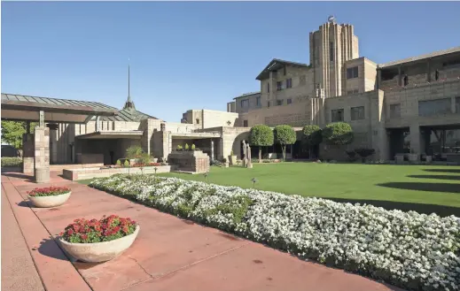  ?? PHOTOS BY DAVID WALLACE/THE REPUBLIC ?? The Arizona Biltmore in Phoenix on April 9. The resort has been closed for a year during which time they have done some major renovation­s. It will be reopening on May 1.