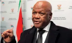  ?? / TREVOR SAMSON ?? Minister in the Presidency Jeff Radebe is under siege after he allegedly requested nude pictures from presidenti­al photograph­er.