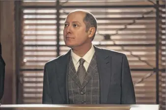  ?? Craig Blankenhor­n / NBC ?? James Spader stars as Raymond “Red” Reddington in “The Blacklist” at 8 p.m. Friday.