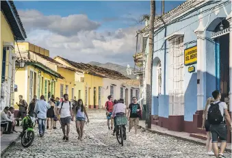  ?? AARON SAUNDERS ?? Calling on Cienfuegos for three days allows Viking Cruises to visit that city, along with Trinidad and Havana, on its new cruises to Cuba.