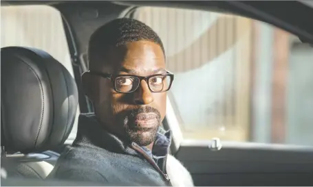  ?? NBC ?? Sterling K. Brown stars in This Is Us, a huge ratings blockbuste­r for NBC. The show will not likely resume production until 2021, leaving a gaping hole in a schedule that needs filling.