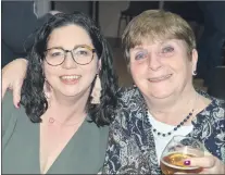  ?? Ahern) (Pic: John ?? Frances Kenneally and Claire O’Keeffe-Walsh who enjoyed a great night out at the Araglin Fashion Show.