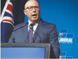  ?? ?? Leader of the Opposition Peter Dutton says the Prime Minister has “utterly destroyed” his credibilit­y with Australian­s. Picture: NCA NewsWire / Dylan Coker