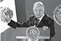  ?? HERIKA MARTINEZ/GETTY-AFP ?? President Andres Manuel Lopez Obrador has promised to combat crime by providing more economic opportunit­ies.