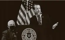  ?? Kim Brent / Staff photograph­er ?? Texas Rep. Dade Phelan of Beaumont says he has the support of more than 100 colleagues to be the next Texas House speaker.