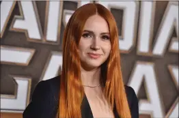  ?? Picture: Jordan Strauss/invision/ap ?? Scots actress Karen Gillan will take part in a Q&A session at the festival