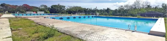  ?? Photo: Salote Qalubau ?? The completed Lautoka aquatic swimming pools.