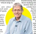  ?? Rip-Off Britain om arns ?? Simon Calder from warns about fake appeals
Fundraisin­g Reg those making don money they ar a truly wort They checki chari look f T app ula cha lin cod