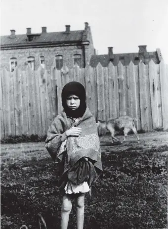  ??  ?? A peasant girl during the Holodomor, Ukraine’s Stalin-era famine, Kharkiv, 1933