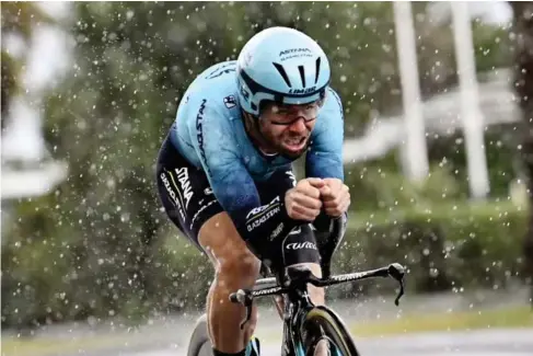  ?? (AP) ?? The 37 - year- o l d Cavendish is starting afresh at Kazakh team Astana as he aims to set the outright record for Tour stage wins this summer