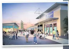  ?? St. Modwen has released a new image, right, that showcases the town centre scheme and highlights the location of Lidl and B&M; above, how the Reel cinema may appear ??