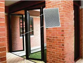  ??  ?? Majestec Premium Security Doors and Windows present an effective way of maintainin­g security while allowing clear vision and ventilatio­n.