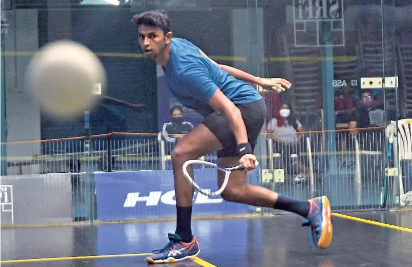 Velavan progressin­g steadily, both on and o the court - PressReader