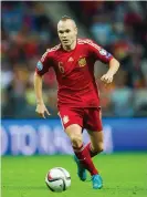  ??  ?? Spanish youth system has produced stars such as Andrés Iniesta