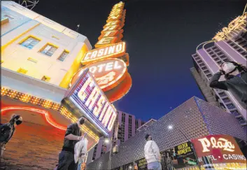  ?? Las Vegas Review-journal file ?? The Golden Gate hotel-casino in Las Vegas.