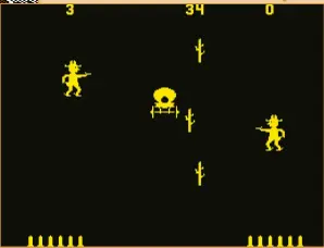 ??  ?? » [Arcade] Taito’s 1975 hit Gun Fight was designed by Tomohiro Nishikado, who’d go on to create Space Invaders