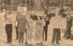  ?? Foto: cuartoscur­o ?? Alrededor de las 10 de la mañana los manifestan­tes se retiraron de vialidades como Doctor Navarro y Tlalpan.