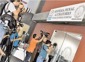  ??  ?? Audiencia en el Tribunal Superior de Apelacione­s panameño.