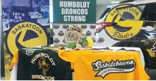  ??  ?? The Saskatoon Blades will wear Humboldt Broncos inspired jerseys for their WHL season home-opener on Sept. 22.