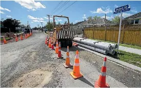  ?? PHOTO: MURRAY WILSON/STUFF ?? Seddon St upgrades include ‘traffic calming’ measures.