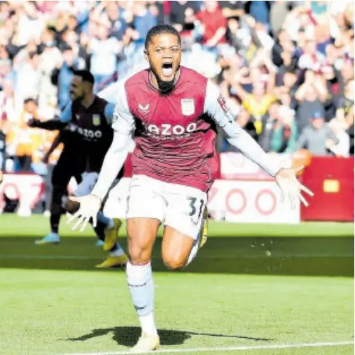  ?? FILE ?? Aston Villa’s Leon Bailey