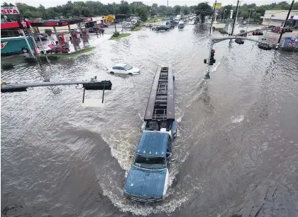  ?? Picture / AP ?? The United States can expect more floods like those this week in Houston, the report says.