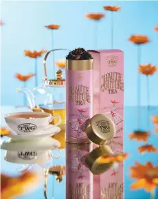  ?? ?? The rose petal’s soft blush not only lends a vivid visual appeal but also infuses Haute Couture Tea with the delicate sweetness of its blossoms