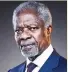  ??  ?? Kofi Annan