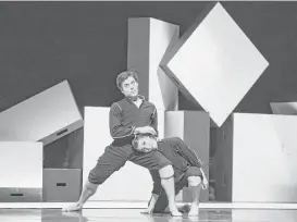  ?? Courtesy of Houston Ballet ?? Jessica Collado and Connor Walsh perform in the Houston Ballet’s production of Alexander Ekman’s “Cacti,” which premiered last season.