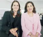  ??  ?? Norma Suárez y Flor de María Quintana.