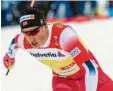  ?? Foto: Ralf Lienert ?? Johannes Hoesflot Klaebo führte Norwegens Staffel zu Gold.