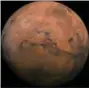  ?? NASA VIA AP, FILE ?? This image made available by NASA shows the planet Mars.