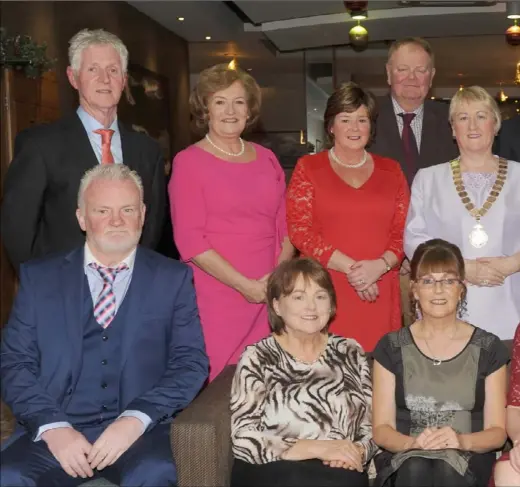  ??  ?? Members of the INTO who have retired from their teaching posts at local Schools at a function held in The Crowne Plaza. Included are, Padraig MacCanna, Maire Uí Mhaituí, Frank Mullen, Nuala Traynor, Marie-Therese McGeough, Mary Gilsenan, Joe McDonald, Ann Cumiskey, Maire Doonan, Sean Morahan and Nollaig Giggins. Also in the photo are, Rosena Jordan, Gerry Malone and Catheine Flanagan, INTO.